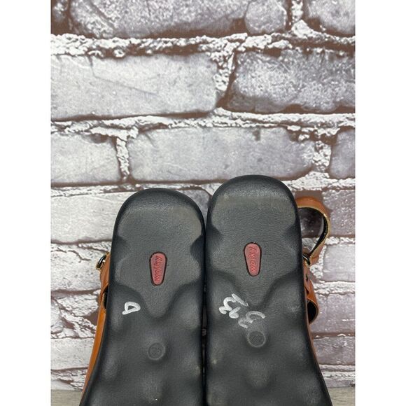 Wolky Brown Leather Strappy Comfort Wedge Ankle Strap Sandals Women 42EU/11M US - Picture 10 of 16